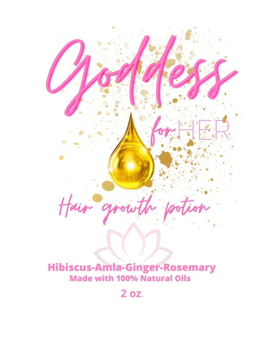 Goddess Hibiscus Hair Growth Potion